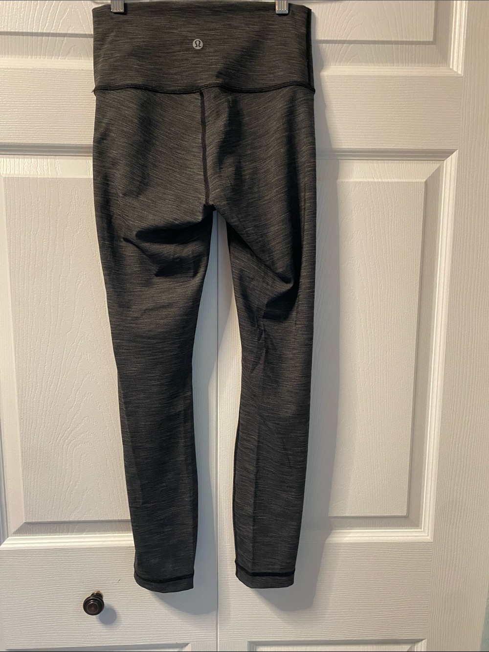 lululemon athletica Dark Heather Black Leggings